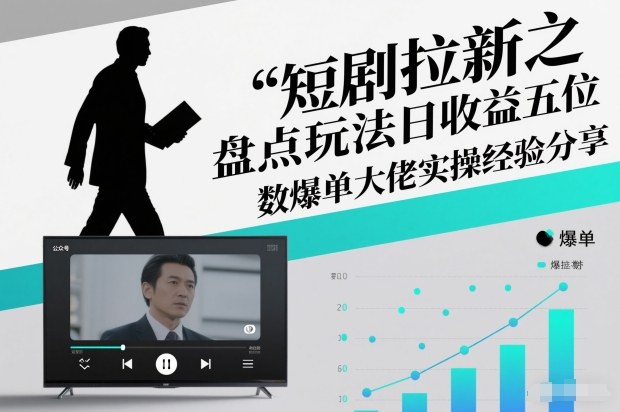 短剧拉新之盘点玩法日收益五位数爆单大佬实操经验分享-网创风向标