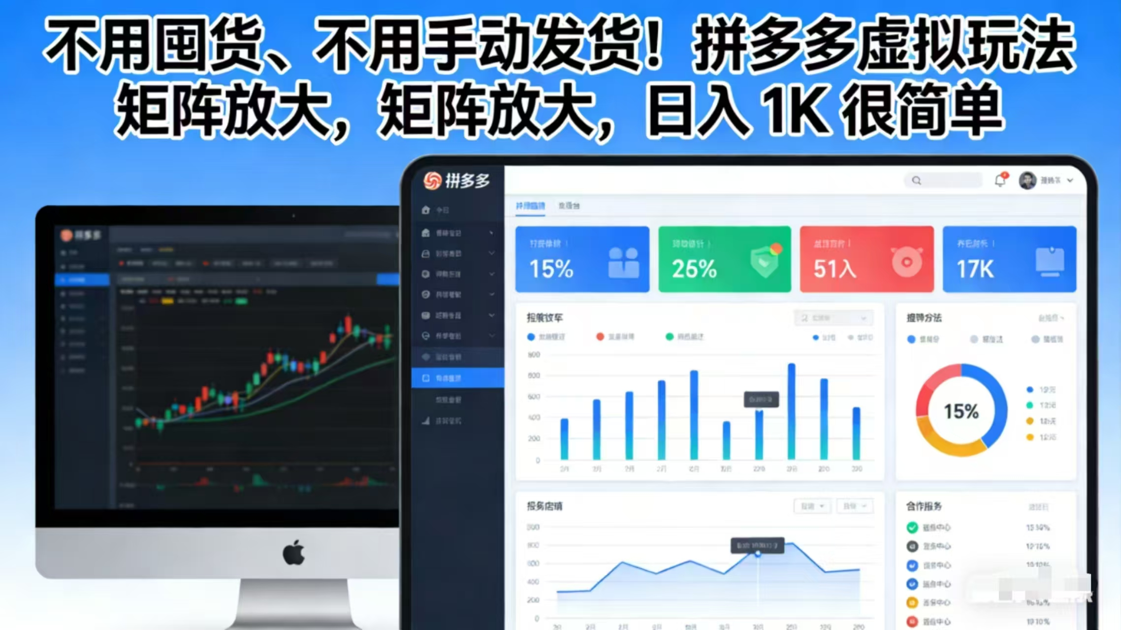 不用囤货、不用手动发货！拼多多虚拟玩法，矩阵放大，日入 1K 很简单-网创风向标