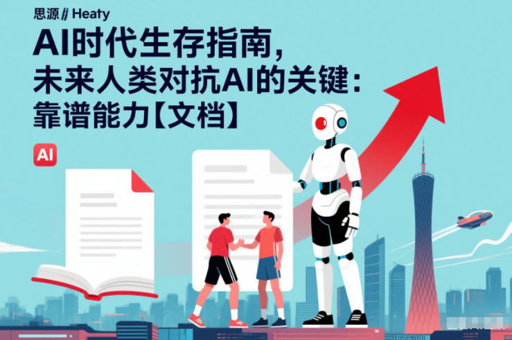 AI时代生存指南,未来人类对抗AI的关键:靠谱能力【文档】-网创风向标