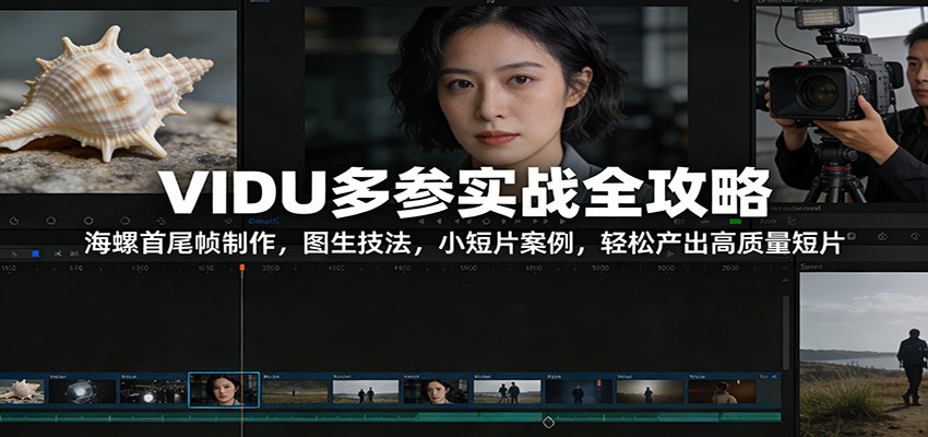 VIDU多参实战全攻略：海螺首尾帧制作，图生技法，小短片案例，轻松产出高质量短片-网创风向标