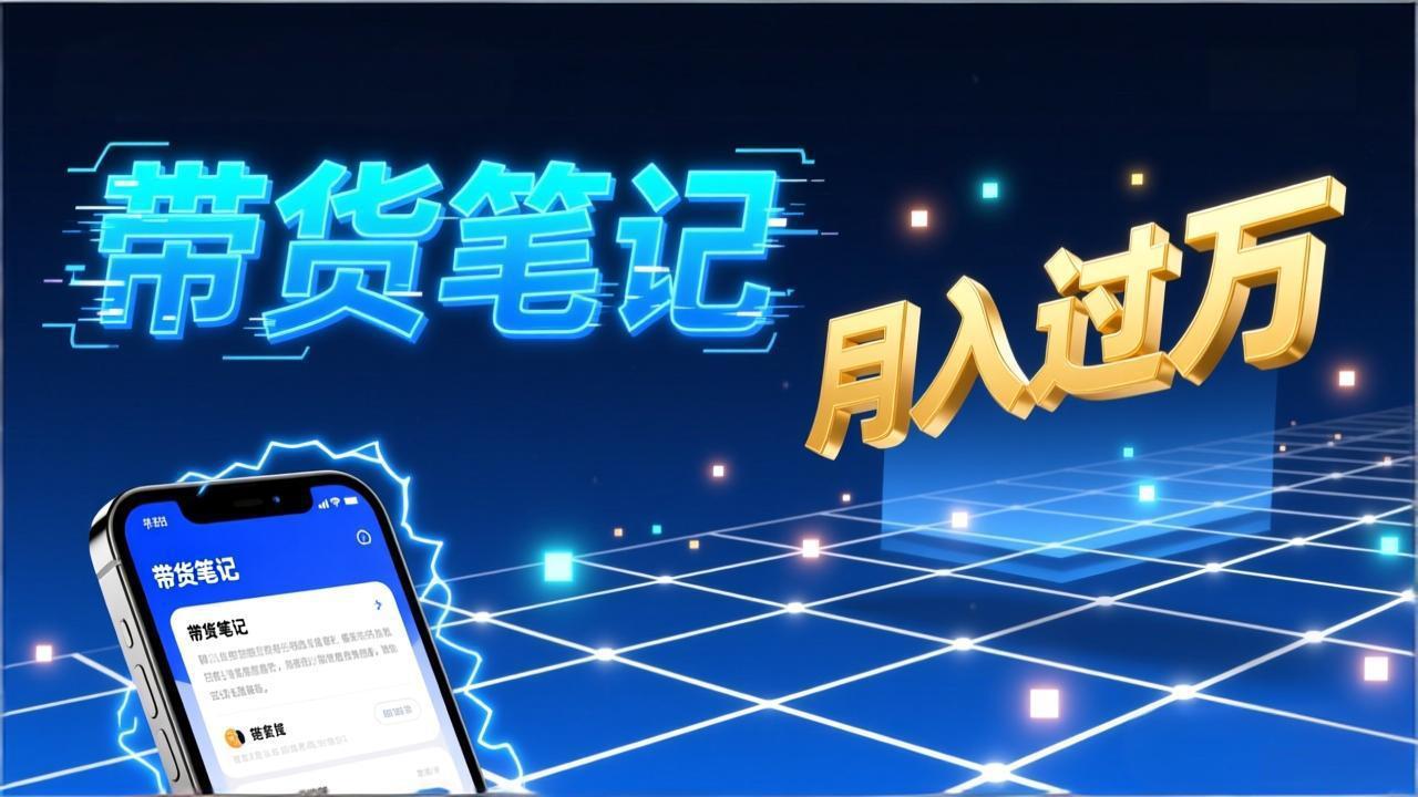 小红书爆款笔记带货实战：拆解封面标题正文全要素，手把手教你单篇笔记带货月入过万-网创风向标