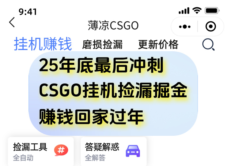 用CSGO游戏挂机捡漏掘金赚钱掘金，一部手机轻松日入500+-网创风向标