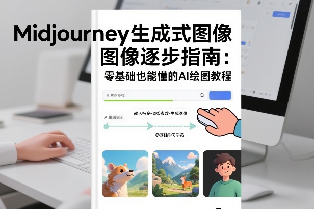 Midjourney生成式图像逐步指南：零基础也能懂的AI绘图教程-网创风向标